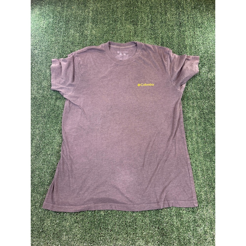 Columbia Sportswear Company Men's Gray Pine Tree Graphic Tee Size L
